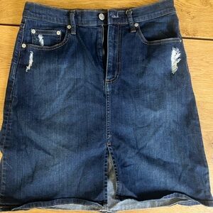 GAP Dark Blue Denim Skirt